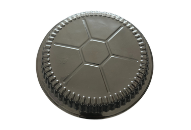 8" Clear Plastic Dome Lids