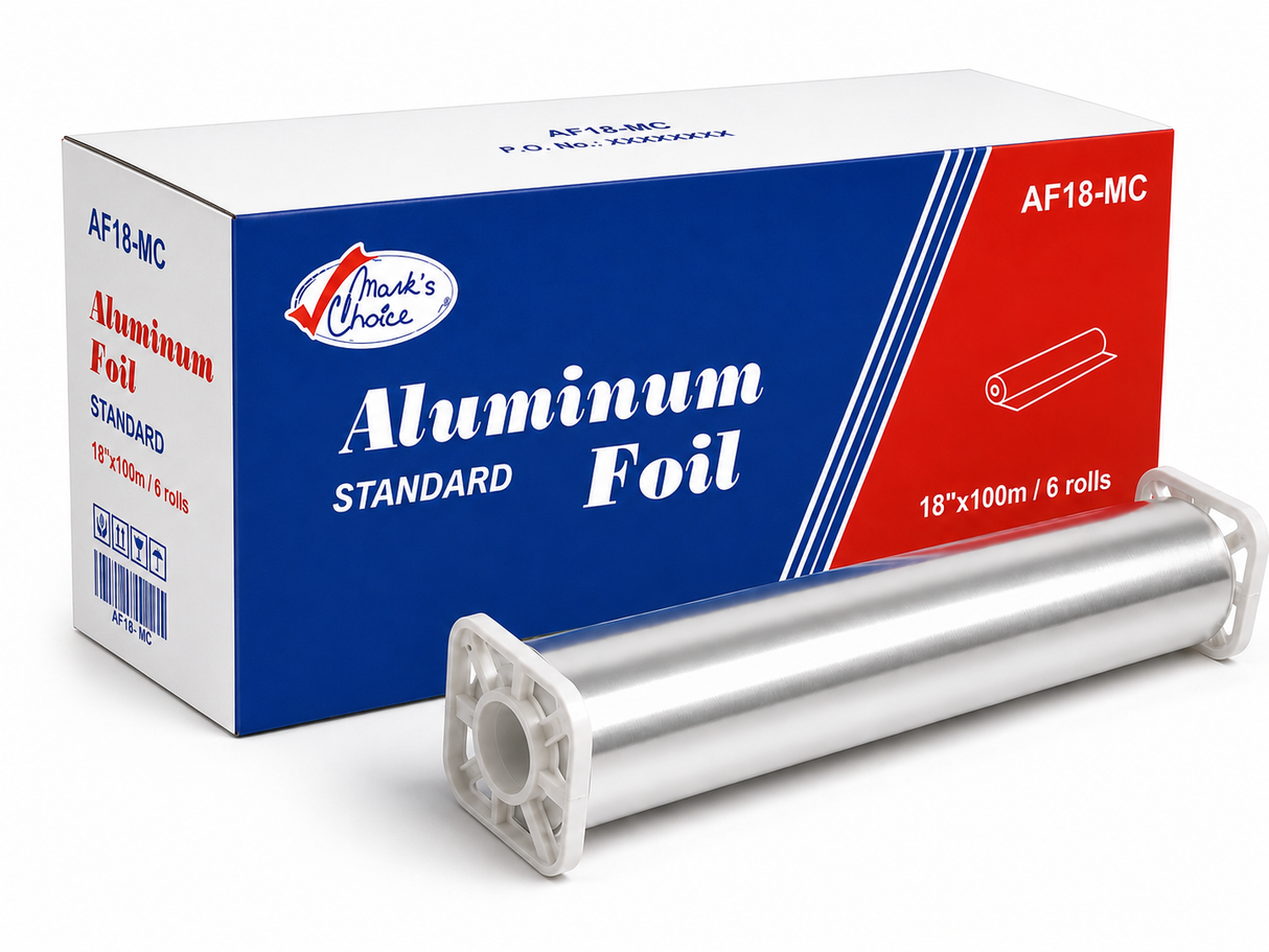 18" x 100m Aluminum Foil Roll