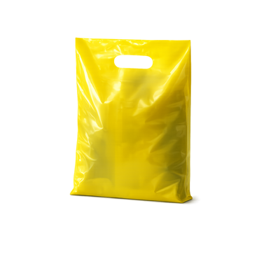 9" x 12" Yellow Boutique Bags