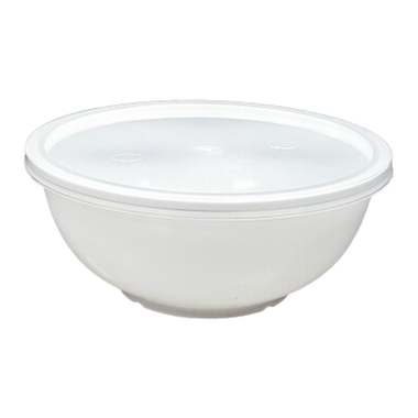 32 oz White Microwaveable Plastic Bowl