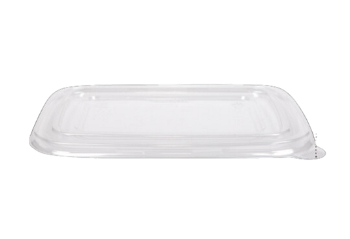 Flat Lid for 790ml Sugarcane/Bagasse Container - BP126L-GV - 400