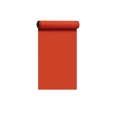 Red Plastic Banquet Roll