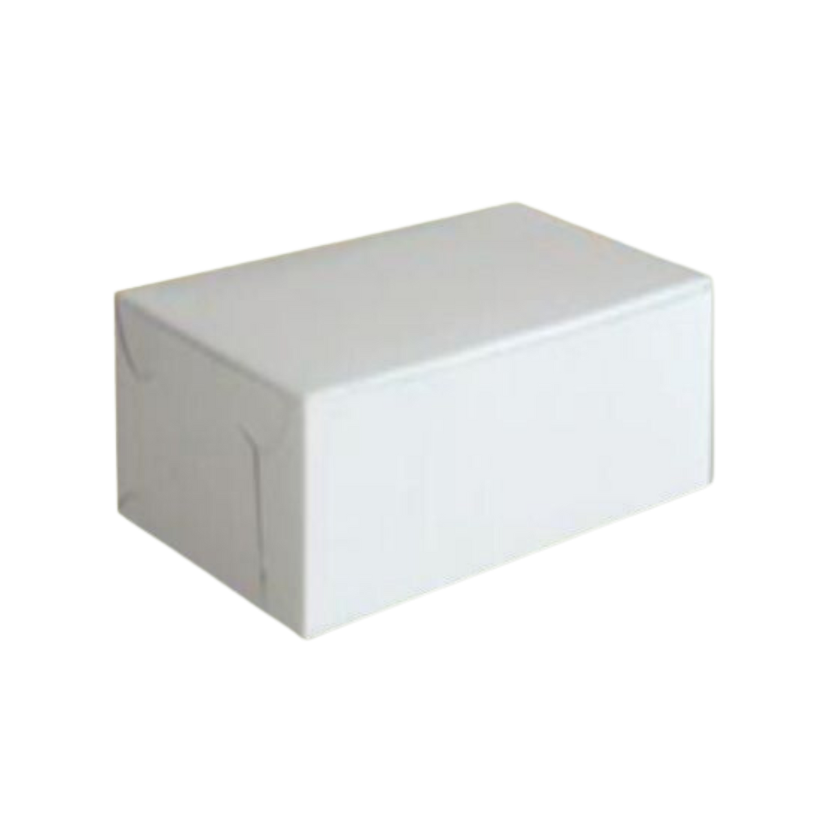 8" x 4" x 3.5" White Cake Box