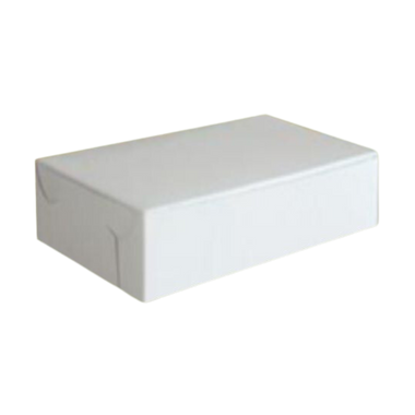 9" x 6" x 2.5" White Cake Box