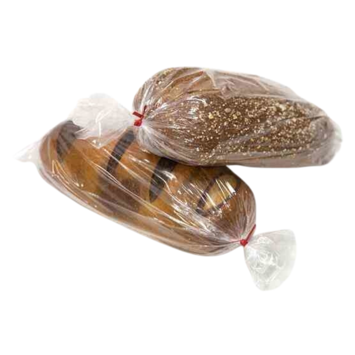 7 lb Clear Side Gusseted Poly Bag