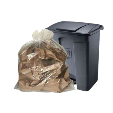 35" x 47" Strong Clear Garbage Bags