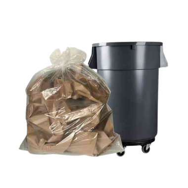 42" x 48" Strong Clear Garbage Bags