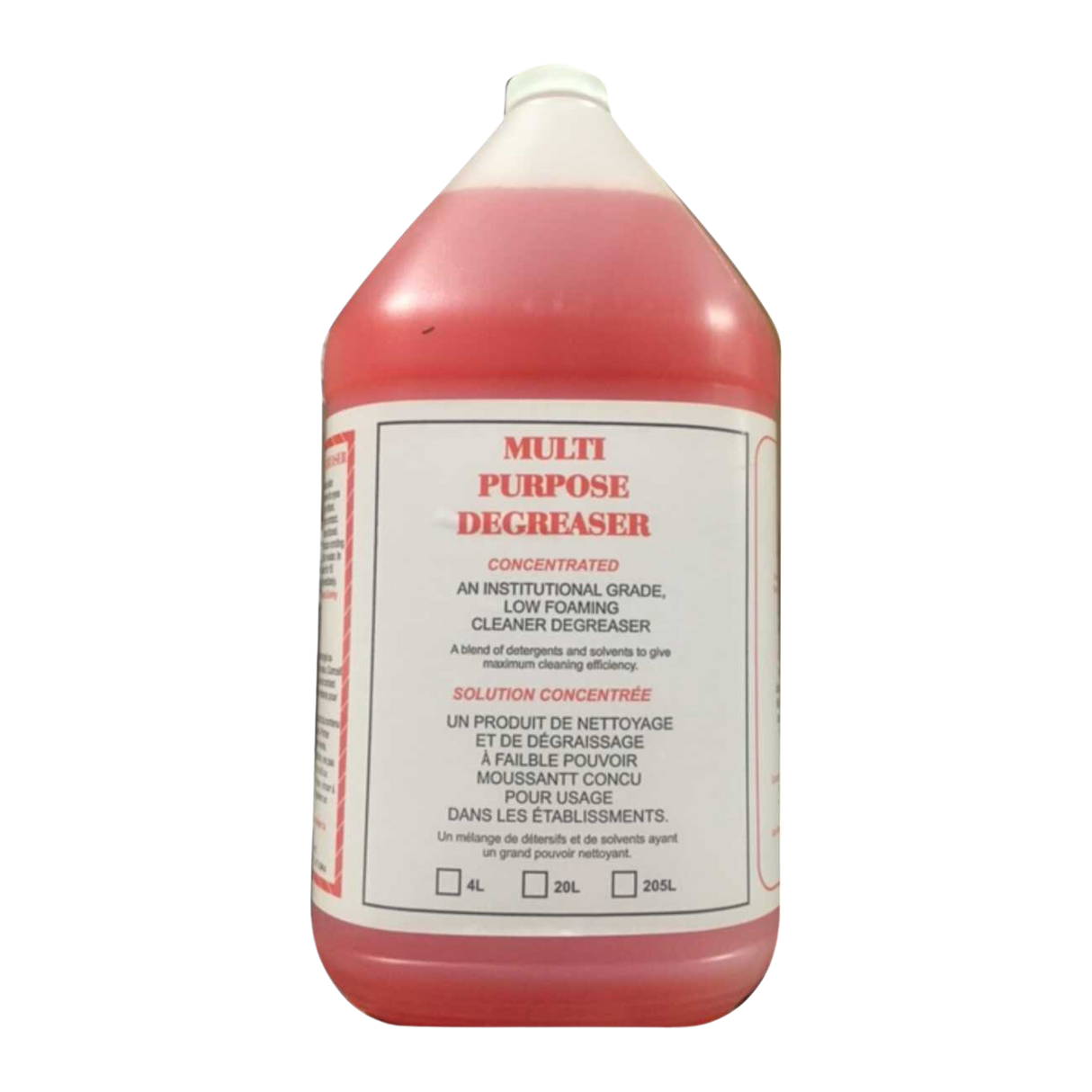 Institutional Grade Multipurpose Degreaser