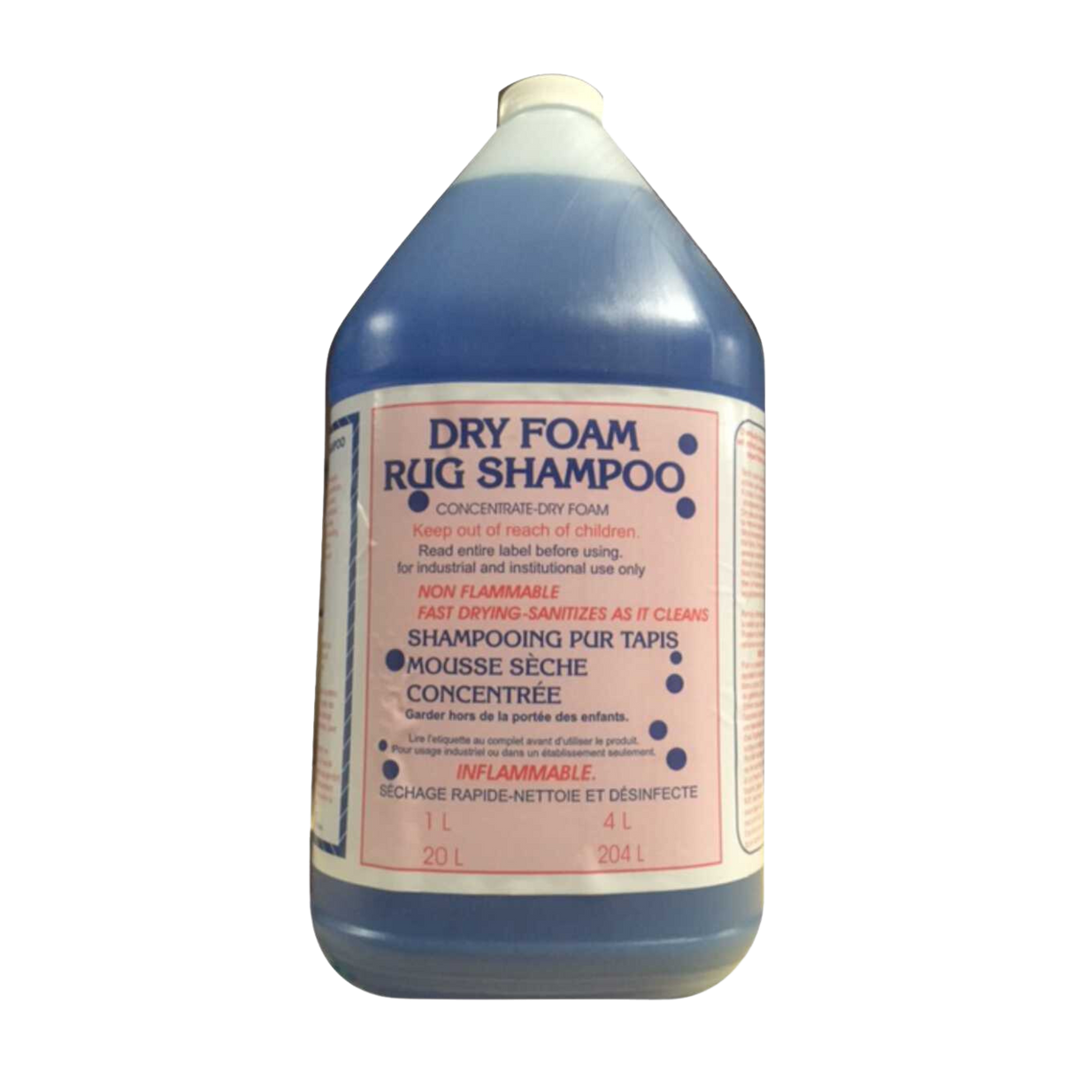 Dry Foam Rug Shampoo - CH4310 - 4L x 4, 12x3/S