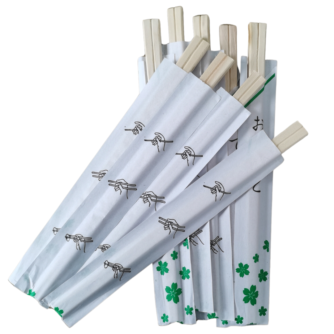 Individually Wrapped Bamboo Chopsticks
