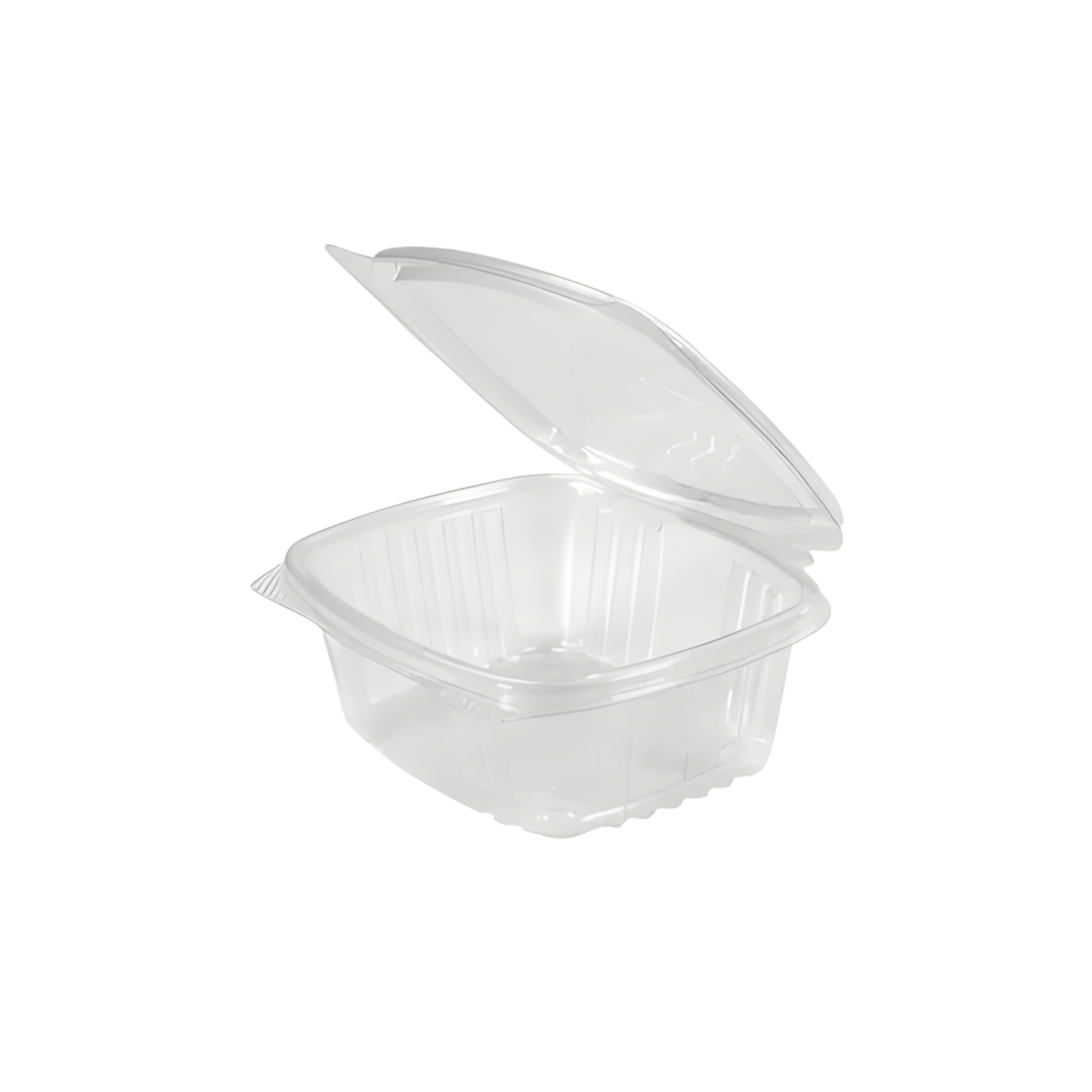 Hinged Deli Container - CS212-G - 2x100, 200pcs