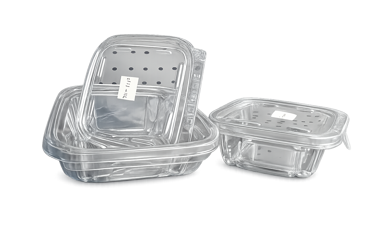 12 oz Tamper evident Hinged Deli Container