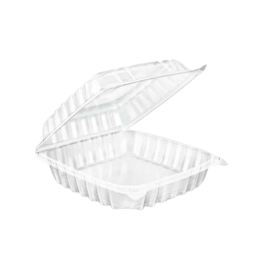 9" x 9" x 3" Clamshell Container - 200pcs