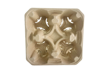 4-Cup Carry Tray for 8 to 32 oz cups