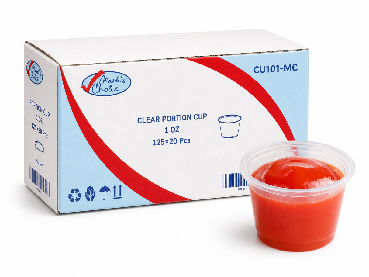 1 oz Plastic Portion Cups