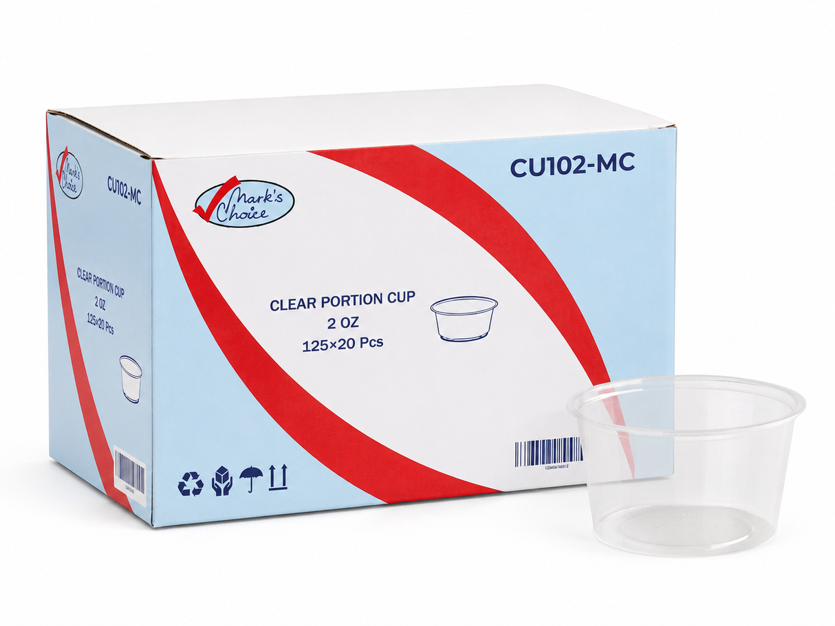 2 oz Clear Plastic Portion Cups