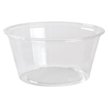 0.75 oz Clear Plastic Portion Cups