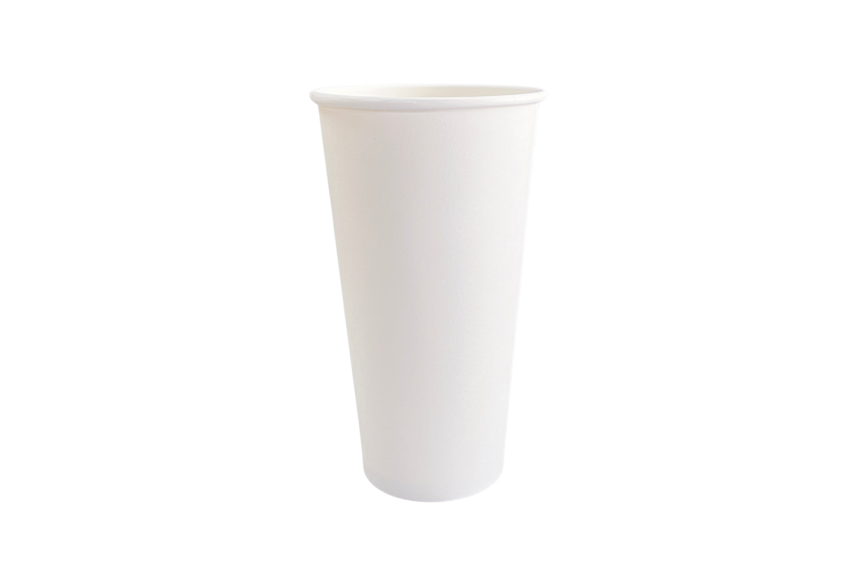 16 oz White Paper Hot Cups