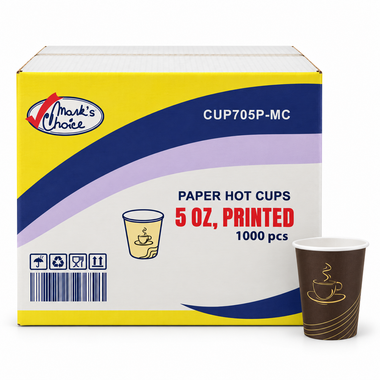 5 oz Printed Paper Hot Cups