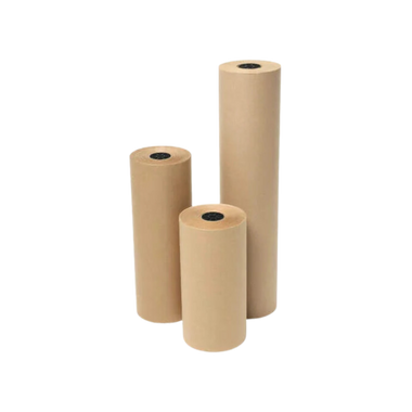 18" x 7.6" Kraft Paper Roll