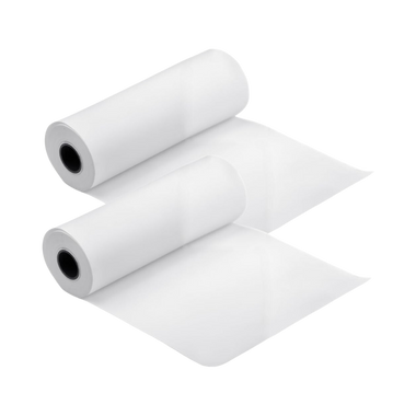 24" x 7" White Paper Roll