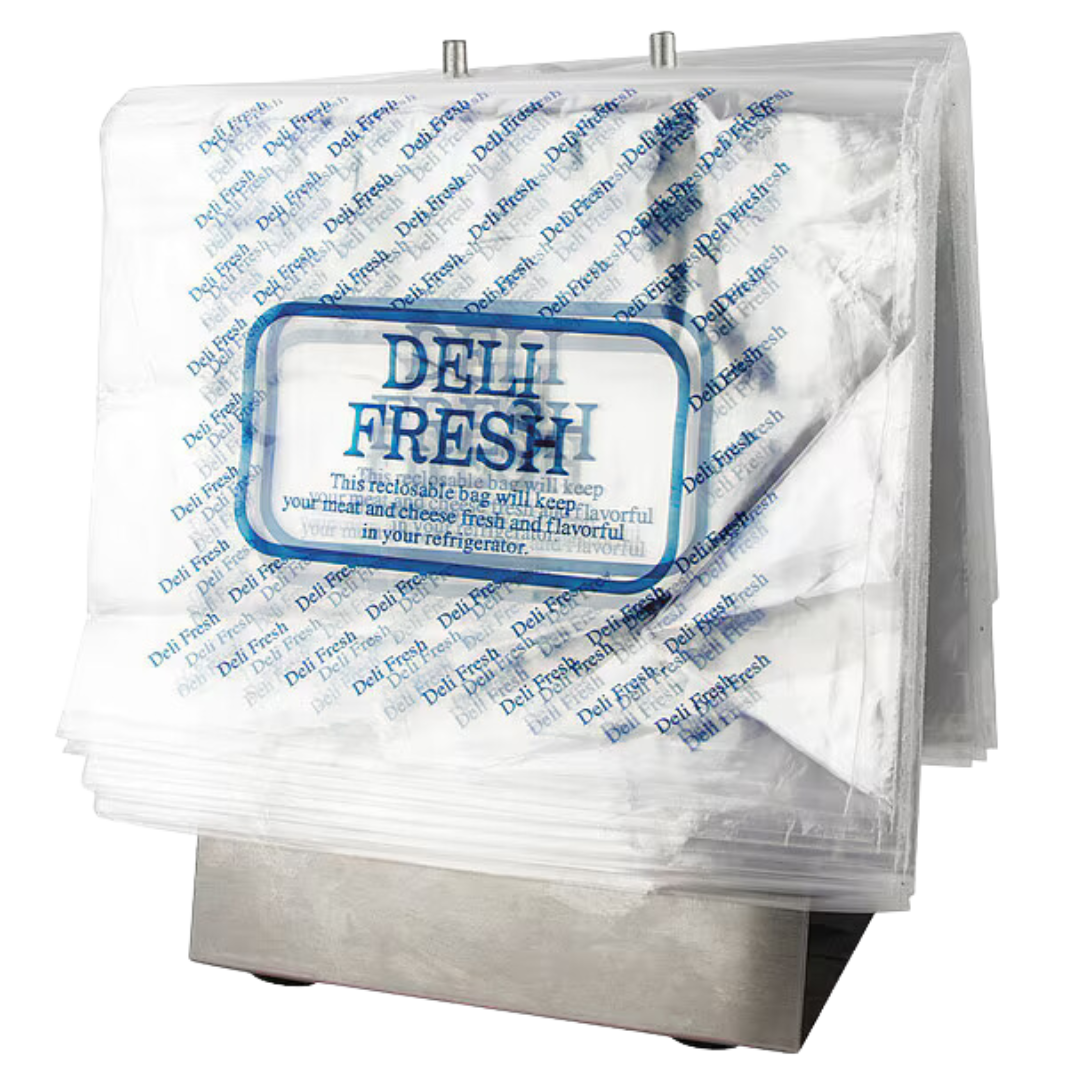 ***OUT**Deli Fresh Bags With Zipper - DE1008Z - 50 x 20pkg/cs