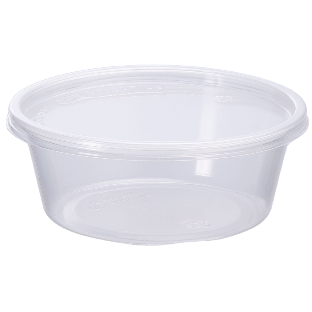 Deli Containers - Heavy - Combo - DE208-P - 240 sets, 9LX7