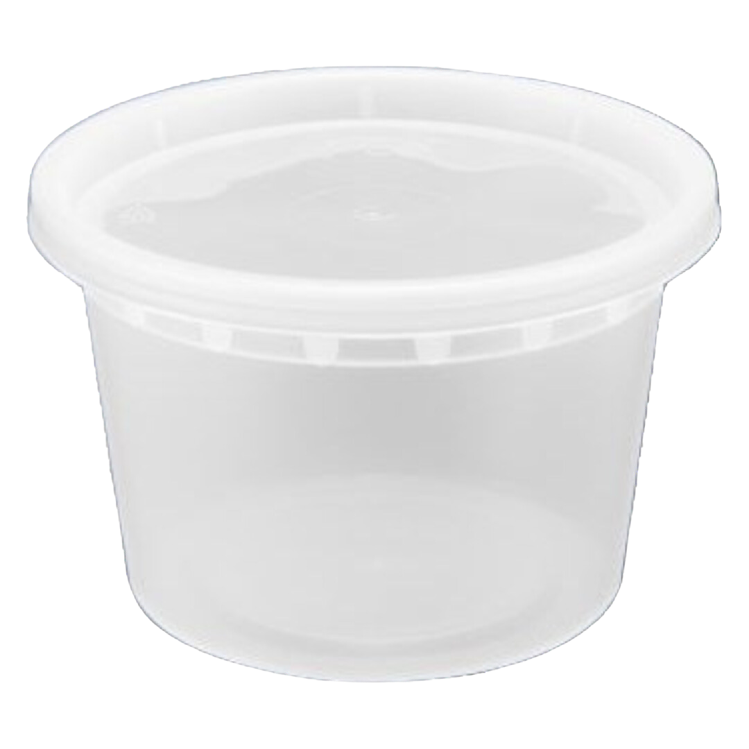 Deli Containers - Heavy - Combo - DE216-MC - 240 sets, 6LX9/S