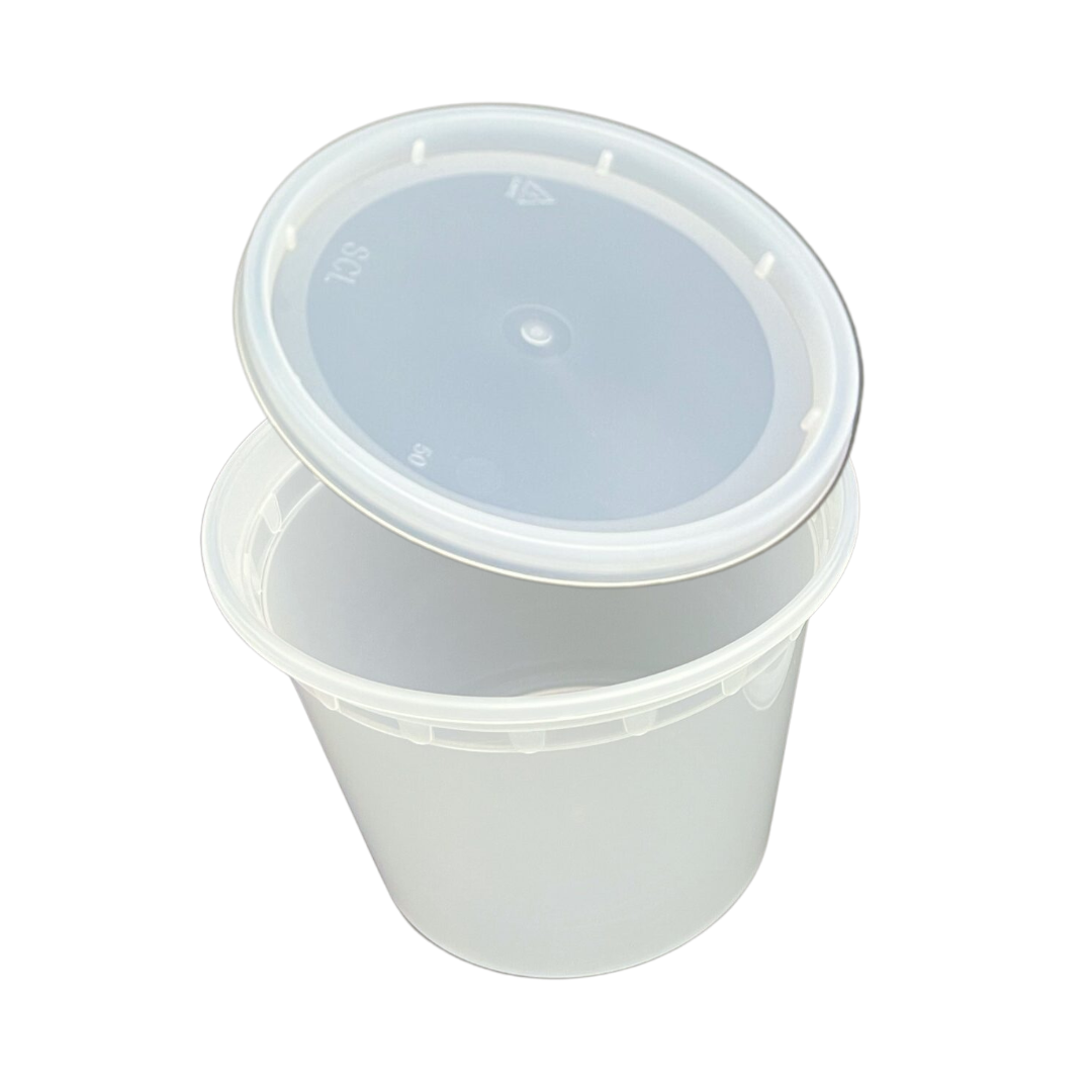 Deli Containers - Heavy - Combo - DE220-P - 240 Combo Pack