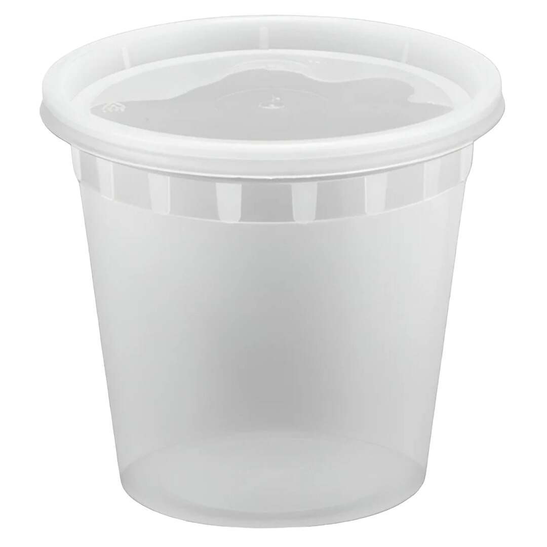 24 oz Heavy Deli Containers Combo