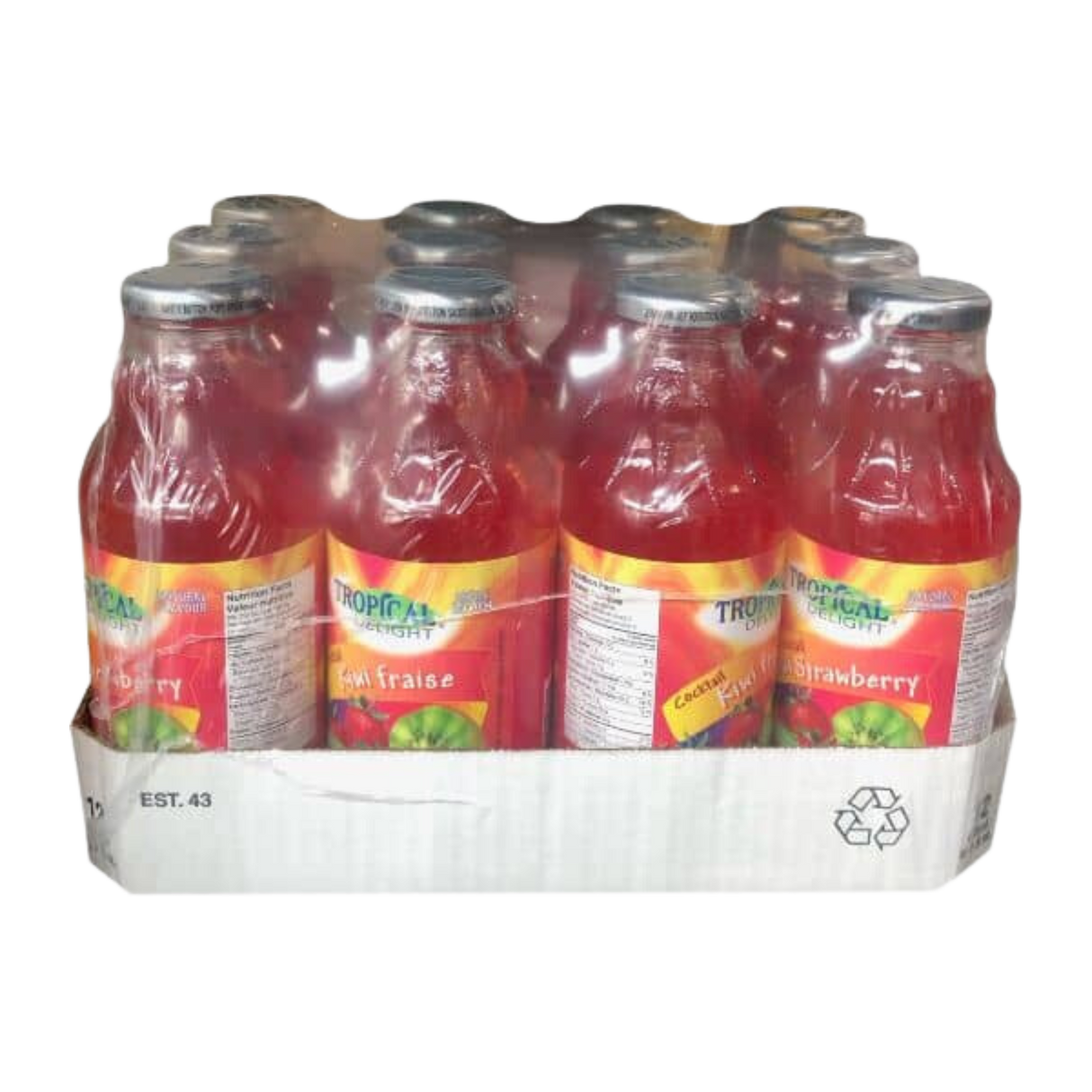 473mL Kiwi/Strawberry Juice - 12 pack