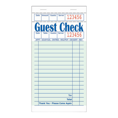 2 Copy Guest Checks