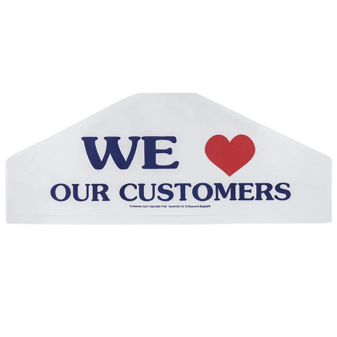 ***out**Garment Cover - GC11BF - 1000 pcs, 6x8/S