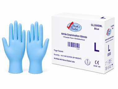 Large Nitrile Examination Gloves