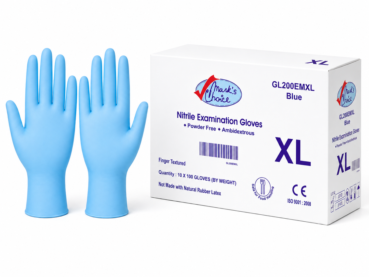 Extra Large Nitrile Examination Gloves