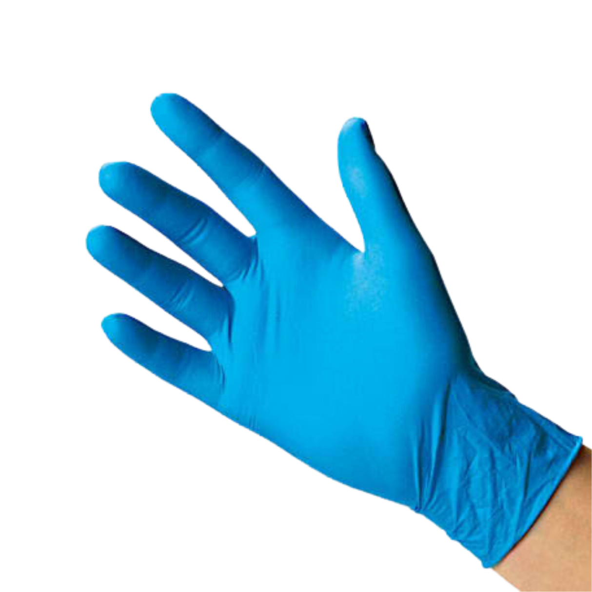 Extra Large Blue Nitrile Gloves