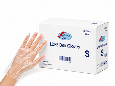 Small Low-Density Polyethylene Deli gloves