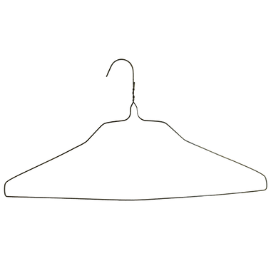 16" Gold Shirt Hanger, 14.5 Gauge