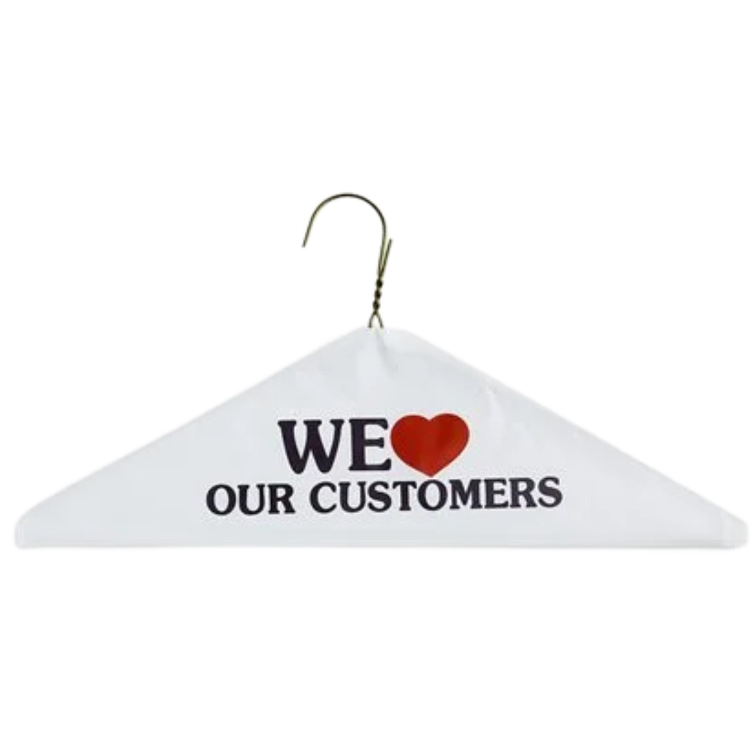 Caped Hanger - HA40-1 - 500 pcs, 9x3/S