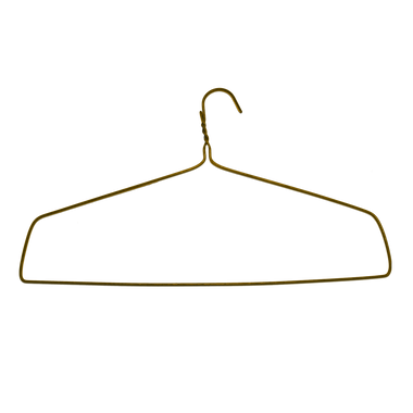 18" Gold Drapery Hanger, 11.5 Gauge