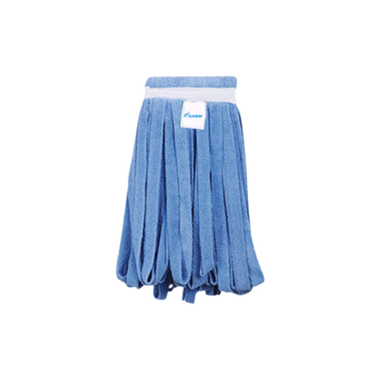 14 oz Wide Strip Blue Microfiber Mop Head