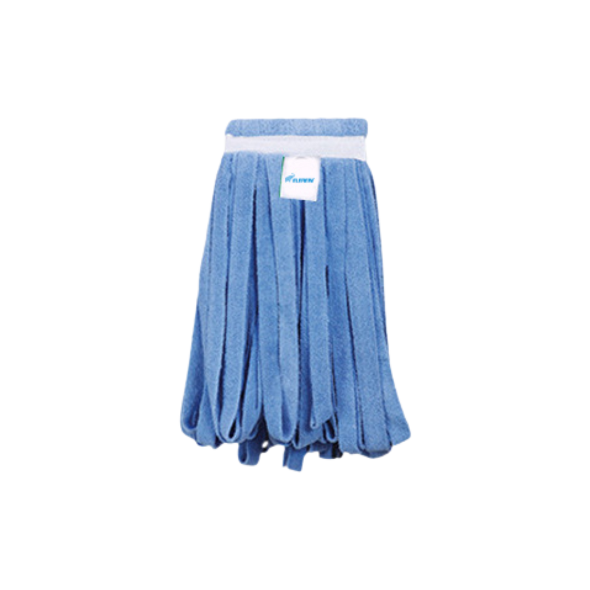 14 oz Wide Strip Blue Microfiber Mop Head