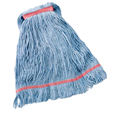 24 oz Blue Narrow Band Cotton Mop Head