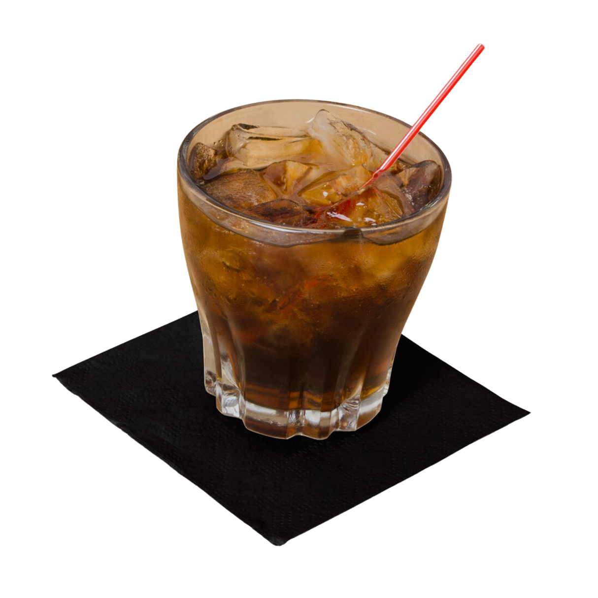 2 ply Black Cocktail/Beverage Napkins