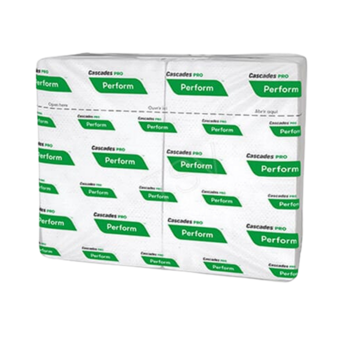 12.6 x 8.5, 1ply White Interfold Napkins
