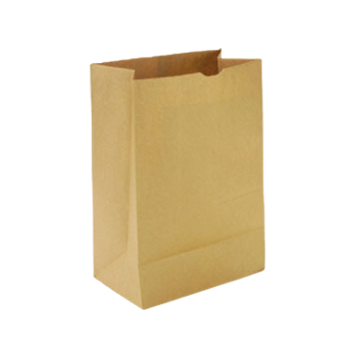 Paper Bags - Brown - PB20B - 500 pcs, 8X7L/S