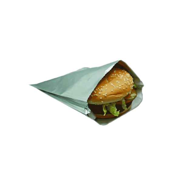 6" x 0.75" x 6.75" Foil Laminated Beef Patty Bags