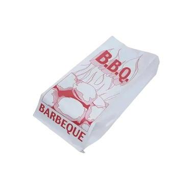 7" x 3" x 14" Large Foil Laminated BBQ Chicken Bag