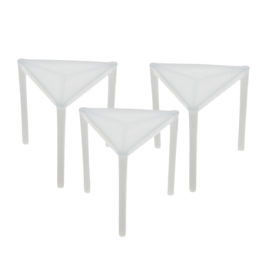 Plastic White Pizza Box Support