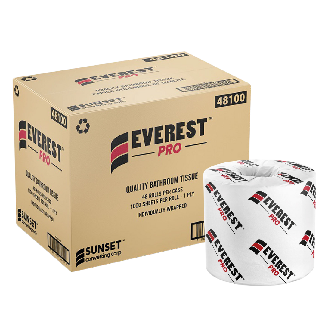 Standard Toilet Paper - PPB48100-S - 48 Rolls, 48/skid